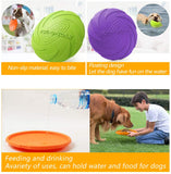 Soft Pet Flying Discs Dog Toys Silicone Flying Disc Interactive Dog Game Resistant Chew Toy Puppy Training Products Pet Supplies