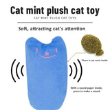 Rustle Sound Catnip Toy Cats Products For Pets Cute Cat Toys Kitten Teeth Grinding Cat Soft Plush Thumb Pillow Pet Accessories