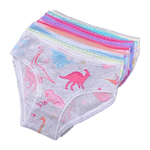 10Pc/Lot Girls Panties Briefs Underwear Kids Flower Pants Suit 2-12Years