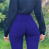 New Spring Sexy Vintage Fashion y2k Streetwear Stretch Women&#39;s Jeans Skinny Jeans for Women High Waist Long Jean woman pants