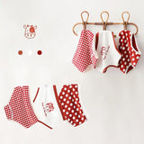 3Pcs/lot Kids Panties 7 Collections Chirdren&#39;s Underwear Lovely Girls Briefs Floral Grid Cute Pants Baby Dots Cotton Underpants