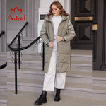 Astrid Winter Jacket Women 2022 Loose Long Warm Parka Fashion Thick Women's Coat Hooded Side Zipper Female Clothing AR-10225