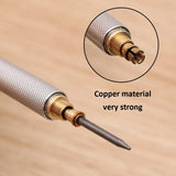 0.3 0.5 0.9 1.3 2.0 mm Metal Mechanical Pencil Set with HB Lead Refills Art Drawing Automatic Pencil Office School Supplies