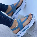 Luxury Summer Women Sandals 2023 New Platform Casual Sandals For Summer Shoes Women Breathable Sandalias Design Vulcanized Shoes