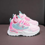 Children's Shoes for Kids Girls Tennis Pink Sneakers 4-9y Toddlers Sports AND Running Flats Free Shipping Return