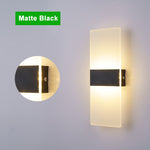 LED Wall Light 220V 110V Bedroom Bedside Light Living Room Balcony Aisle Wall Lamp Corridor Wall Sconce Lamp