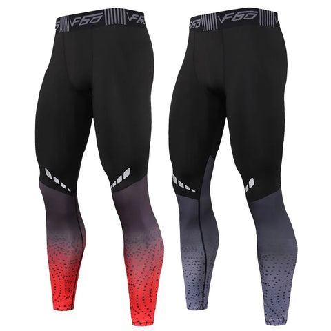 Mens Compression Pants Quick Dry Fit Sportswear Running Tights Men Legging Fitness Training Jogging Pants Sport Gym Leggings