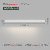 Long strip surface mounted ceiling lights nordic modern aisle balcony bedroom dining room living room ceiling lamp LED indoor