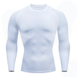 Men Workout Long Sleeve T- shirt Spring Autumn Gym Running Sport Men's T-shirts Fitness Sportswear Outdoor Tops For Men Clothes