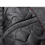 2022 Autumn and Winter Boutique Woolen Black Gray Classic Solid Color Thick Warm Men&#39;s Extra Long Wool Trench Coat Male Jacket