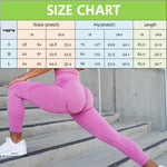 Curve Contour Seamless Leggings Yoga Pants Gym Outfits Workout Clothes Fitness Sport Women Fashion Wear Solid Pink Lilac Stretch