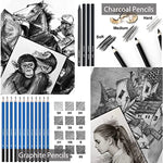 28/54/72/96/144 Pcs Drawing Sketching Coloring Set Drawing Pencils and Sketching Kit Art Tool Kit Professional Art Supplies Set