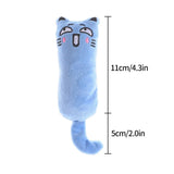 Rustle Sound Catnip Toy Cats Products For Pets Cute Cat Toys Kitten Teeth Grinding Cat Soft Plush Thumb Pillow Pet Accessories