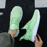 2024 New Leisure Platform Sneakers Summer Breathable Fashion Running Shoes Hiking Fitness Mesh Vulcanized Shoes for Men