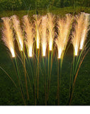 8Pcs 2023 New Style LED Solar Garden Light Fiber Optic Reed Light Outdoor Decorative Solar Flower Light Garden/Yard/Lawn