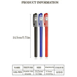 Black Frosted Gel Pen Carbon Pen Signature Pen Red And Blue Student Office Examination Special Pen Wholesale Ins High Color Valu