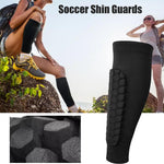 Honeycomb Soccer Shin Guards Football Shields Professional Sports Legging Shinguards Leg Sleeves Protective Gear Shank Protector