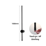 Led Indoor Wall Lamp Touch Switch Wall Sconce Lighting Fixture Bedroom Living Room Sofa Background Long Wall Light For Home