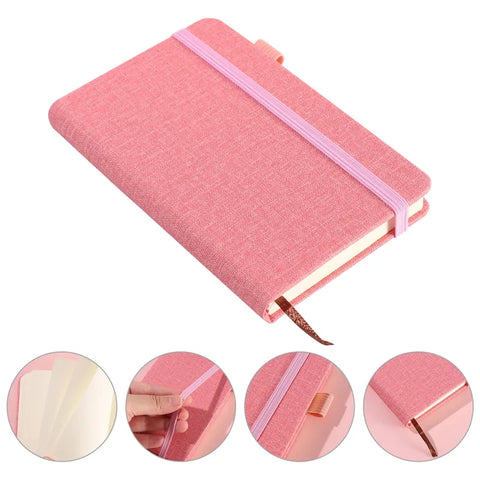 A6 Mini Notebook Portable Pocket Notepad Memo Diary PlannerWriting Paper for Students School Office Supplies