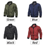 2023 New Men Military Jackes Coat Mens Autumn Winter Bomber Jackets Mens Casual Outdoor Windproof Army Jacket Male 5XL Plus Size