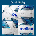 Molten Size 3 4 5 Footballs Youth Adults Training Game Soccer Balls Hand Sewing Outdoor Indoor Women Man Futsal Football