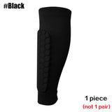 Honeycomb Soccer Shin Guards Football Shields Professional Sports Legging Shinguards Leg Sleeves Protective Gear Shank Protector