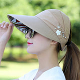 Golf Sun Cap Women UPF 50+ UV Protection Wide Brim Beach Sun Hat Visor Hats for Women Wife Girls Gift Uulticolor Fashion