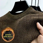 Spring Autumn 100% Pure Merino Wool Pullover Sweater Men O-neck Long-sleeve Cashmere Knitwear Female Clothing Grace