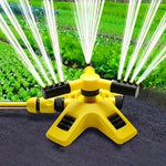 Upgrade Your Garden With This 360° Rotating Plastic Sprinkler - Perfect for Irrigation And Outdoor Watering!