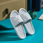 Summer Women Bathroom Slippers Men EVA Home Sandals Super Light Soft Beach Flip Flops Ladies Indoor Anti-Slip Slides Bath Shoes