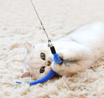 11pcs Replacement Cat Feather Toy Set Feather Replacement Head Retractable Cat Stick Cat Products