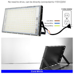 1/2/3PCS 110V 220V Led Flood Light 50W 100W 150W 200W Outdoor Floodlight IP65 Waterproof Wall Lamp Reflector Led Street Light