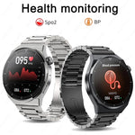 For Huawei Xiaomi NFC Smart Watch Men GT3 Pro AMOLED 390*390 HD Screen Heart Rate Bluetooth Call IP68 Waterproof SmartWatch 2024