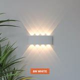 LED Wall Light Outdoor Waterproof IP65 Porch Garden Wall Lamp &amp; Indoor Bedroom Bedside Decoration Lighting Lamp Aluminum