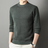 New Men's Casual Pullover Fashion Sweater Autumn and Winter Warm Top