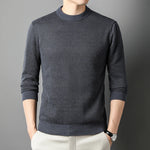 New Men's Casual Pullover Fashion Sweater Autumn and Winter Warm Top