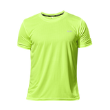 Men T-shirt Shorts Set Quick Dry Running Men&#39;s T-shirt Breathable Football Suit Fitness Tight Sportswear Riding run t shirt set