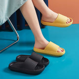 Brand Women Men Slippers Fashion Beach Sandals Women Soft Casual Shoes Men EVA Slides Original Flip-flops Summer Men&#39;s Sandal