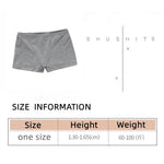 3PC High School Girl Underwear Boxer Trousers Trousers Pure Cotton Solid Color Base Student Breathable Underwear 8-14Years