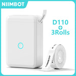 Niimbot D110 Mini Portable Thermal Printer Without Ink Self-Adhesive Label Maker Printer For Stickers Labeller Labeling Machine