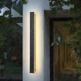 Porch light Outdoor Wall Lighting Long Strip Waterproof IP65 220V Modern Warm White Nautral Cold Light Garden lighting 110V