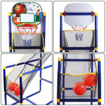 Sports Game Set Indoor Outdoor Basketball Stand Net Hoop Backboard Pump Game Set Basketball Training Toy For Children