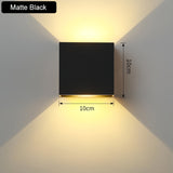 6W Up and Down Wall Lamps gold silver LED Aluminium Wall Light LED Wall Lamp For Bedroom Living Room Corridor Aside Lighting