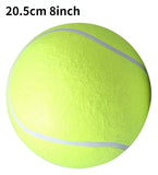 7/8/9.5Inch Dog Tennis Ball Giant Pet Toys for Dog Chewing Toy Signature Mega Jumbo Kids Ball Training Supplies Dropship Plush