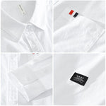 2023 Autumn New Classic Casual Shirts for Men Pure Cotton Slim Turn-down Collar Shirts C6677