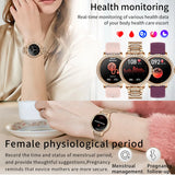 AMOLED Screen Smart Watch Heart Rate Blood Oxygen Fashion Ladies Bracelet 2023 Bluetooth Call Smartwatch Womoen For Android IOS