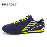 DR.EAGLE Men Football Shoes Lightweight Anti-Slip Soccer Shoes Superfly Outdoor Breathable Training Soccer Cleats Sports Shoes