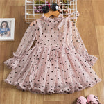 Cute Girls Dress New Summer Girl Dresses Fancy Flower Princess Dress Toddler Tutu Baby Kid Birthday Tulle Cloth Casual Wear 3 8Y