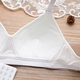 Girls Tube Top Training Bra Wireless Thin Cup Bra Fashion Comfortable Teenage Underwear Teenage Girls Clothing 14 16 Years