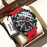 POEDAGAR Casual Men Watch Luxury Waterproof Luminous Chronograph Date Man Wristwatch Military Quartz Men's Watches High Quality